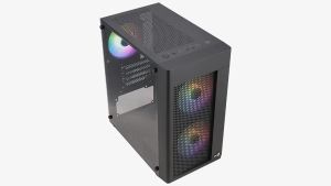 AeroCool кутия Case mATX - Hexform-G-BK-v2 - 3 fans included