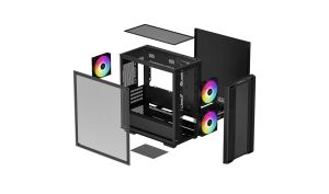 DeepCool кутия Case mATX - CC360 A-RGB