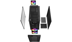 DeepCool кутия Case mATX - CC360 A-RGB