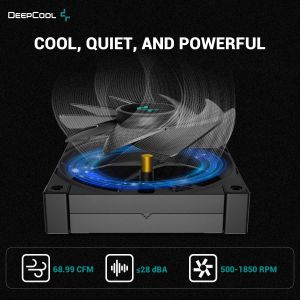 DeepCool охладител CPU Cooler AK620 Zero Dark - Dual-Tower - LGA1700/AM5