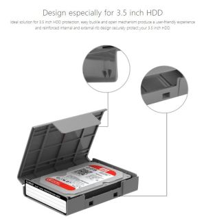 Orico предпазна кутия за харддиск Hard Disk Protection Box 3.5" - PHP35-V1-GY