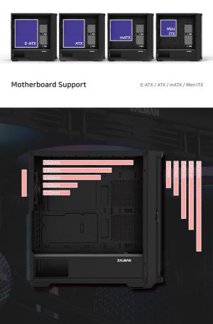 Zalman кутия Case EATX - Z10 - Mesh