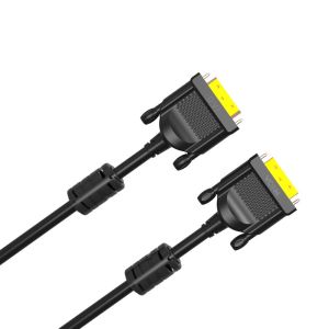 VCom кабел DVI 24+1 Dual Link M / M +2 Ferrites - CG442GD-5m