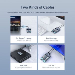 Orico Storage - Duplicator for SSD NVMe M.2 - M2P2-C3-C