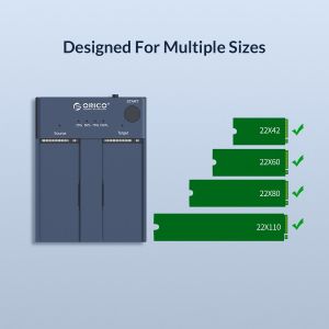 Orico Storage - Duplicator for SSD NVMe M.2 - M2P2-C3-C