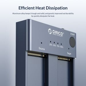 Orico Storage - Duplicator for SSD NVMe M.2 - M2P2-C3-C