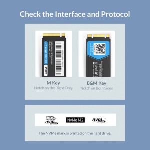 Orico Storage - Duplicator for SSD NVMe M.2 - M2P2-C3-C