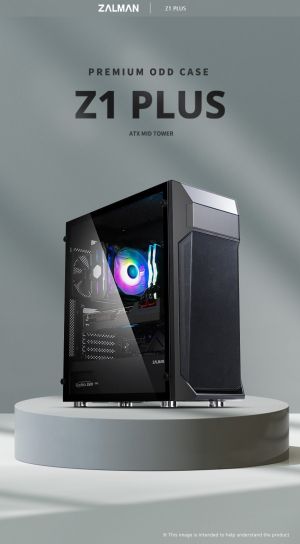 Zalman Кутия за компютър Case ATX - Z1 PLUS