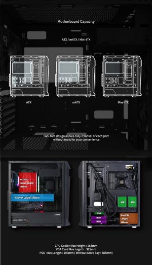 Zalman Кутия за компютър Case ATX - Z1 PLUS