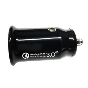 Makki Fast Charger Car - Type-C + USB QC3.0  20W - MAKKI-CC20W02-BK