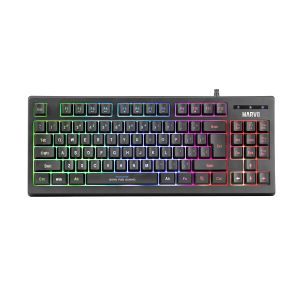 Marvo геймърска клавиатура Gaming Keyboard TKL 87 keys - K607