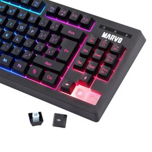 Marvo геймърска клавиатура Gaming Keyboard TKL 87 keys - K607