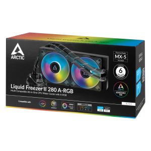 Arctic водно охлаждане Liquid Freezer II - 280 A-RGB Black