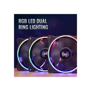 AeroCool комплект вентилатори Fan Pack 3-in-1 3x120mm - ECLIPSE 12 Pro - Addressable RGB with Hub, Remote - ACF3-EL10217.12