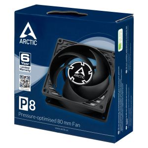 Arctic Fan 80mm P8 - black/black - 3000rpm