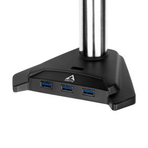 Arctic Desk Mount Dual Monitor Stand 4xUSB3.0 - Z2 3D - Gen3