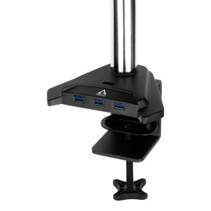 Arctic Desk Mount Dual Monitor Stand 4xUSB3.0 - Z2 3D - Gen3