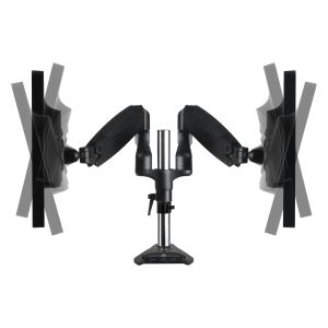 Arctic Desk Mount Dual Monitor Stand 4xUSB3.0 - Z2 3D - Gen3