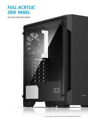 Zalman кутия за компютър Case ATX - ZM-S3