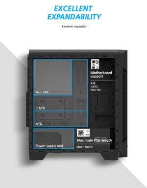 Zalman кутия за компютър Case ATX - ZM-S3