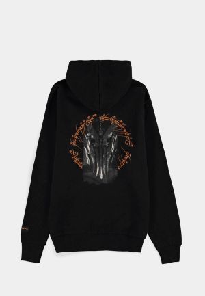 Hoodie DIFUZED The Lord of the Rings - Black Sauron - Men&#039;s Zipper, 2XL