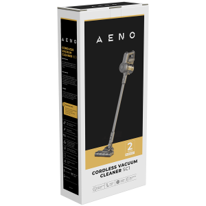 AENO Cordless vacuum cleaner SC1: electric turbo brush, LED lighted brush, resizable and easy to maneuver, 120W