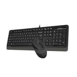Комплект клавиатура и мишка A4TECH Fstyler  F1010, Сив