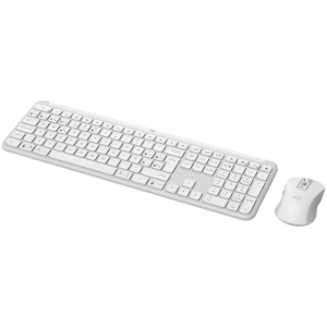 LOGITECH Signature Slim Combo MK950 - OFF WHITE - US INT'L - 2.4GHZ/BT - INTNL-973