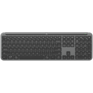 LOGITECH SIGNATURE SLIM WIRELESS KEYBOARD K950 - GRAPHITE - US INT'L - 2.4GHZ/BT - INTNL-973