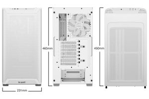 be quiet! Case ATX - Pure Base 501 Airflow Window White