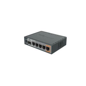 Router MiKrotik hEX S - RB760iGS, 5 x 10/100/1000 Mbps, negru