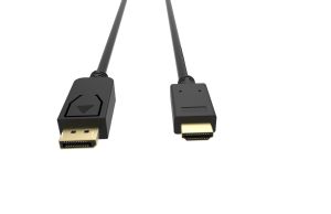 VCom Кабел Display Port M / HDMI M - 4K 60Hz - CG609-1.8m