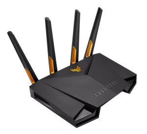 ASUS TUF Gaming AX3000 V2 Dual Band WiFi 6 Router WiFi 6 802.11ax Port 2,5 Gbps Mod joc mobil Securitate Internet gratuită pe viață