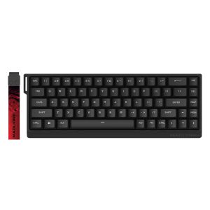 Madlions професионална геймърска механична клавиатура Professional Gaming Mechanical Keyboard MAD 68 HE RGB - 1K, Magnetic Amber Pro Switches - Black