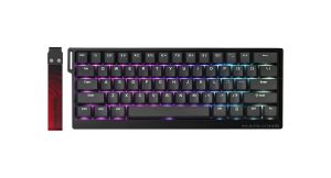 Madlions професионална геймърска механична клавиатура Professional Gaming Mechanical Keyboard MAD 60 HE Flagship - 8K, Magnetic Amber Pro Switches - Black