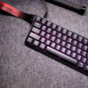 Madlions професионална геймърска механична клавиатура Professional Gaming Mechanical Keyboard MAD 60 HE RGB - 1K, Magnetic Amber Pro Switches - Black