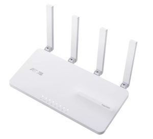 Рутер Asus Business Router & Access Point ExpertWiFi EBR63, AX3000, Dual-Band, Quad-Core 1.7GHz CPU, 256MB/512MB Flash/RAM, Gigabit, OFDMA, Beamforming, Switch & Security Gateway, 5 SSIDs, VLAN, SDN, site-to-sit VPN, wall mounting, White