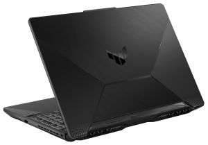 Laptop ASUS TUF A15 FA506NF-HN009, AMD Ryzen5 7535HS/H, 15,6 inchi FHD 144 Hz, 16 GB DDR5, 512 GB SSD M.2, RTX 2050 4 GB GDDR6, RGB iluminat din spate, fără sistem de operare