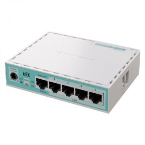 Router MikroTik 10/100/1000Mbit, PoE, RAM - 512 MB, USB - А, RouterOS v7, License level 4