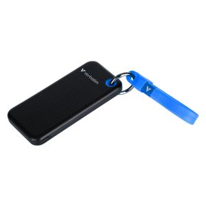 Твърд диск Verbatim Pocket SSD USB 3.2 Gen 2 2TB Black/Blue