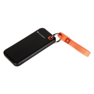 Твърд диск Verbatim Pocket SSD USB 3.2 Gen 2 2TB Black/Orange