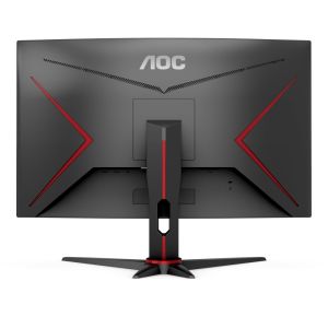 Монитор AOC C27G2E/BK, 27" Curved 1500R VA WLED, 1920x1080@165Hz, 4ms GtG, 1ms MPRT, 250cd m/2, 4000:1, DCR 80M:1, Adaptive Sync, FlickerFree, Low Blue Light, Tilt, D-SUB, 2xHDMI, DP