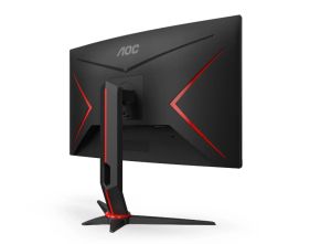 Монитор AOC C27G2Z3/BK, 27" Curved 1500R VA WLED, 1920x1080@280Hz, 1ms GtG, 0.5MPRT, 300cd m/2, 4000:1, 80M:1 DCR, Adaptive Sync, FlickerFree, Blue Light tech. Soft., Tilt, Height Adjust, Swivel, 2xHDMI, DP