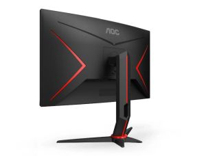 Монитор AOC C27G2Z3/BK, 27" Curved 1500R VA WLED, 1920x1080@280Hz, 1ms GtG, 0.5MPRT, 300cd m/2, 4000:1, 80M:1 DCR, Adaptive Sync, FlickerFree, Blue Light tech. Soft., Tilt, Height Adjust, Swivel, 2xHDMI, DP