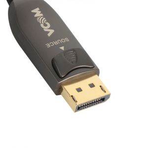 VCom активен оптичен кабел Active Optical Cable DisplayPort V1.4 M/M 15m - D3751-15.0m