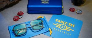 Gaming glasses GUNNAR Fallout Vault 33 Gunmetal/Olive - Amber