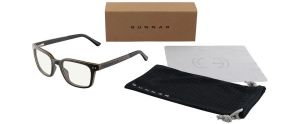 Computer glasses GUNNAR Muir Ebony (wood),  Clear Pro