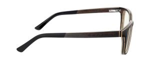 Computer glasses GUNNAR Muir Ebony (wood),  Clear Pro