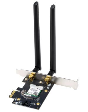 ASUS PCE-AX1800 Dual-Band WiFi 6 802.11ax Bluetooth 5.2 PCIe Adapter