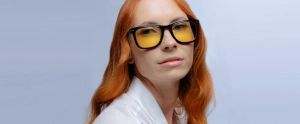 Комплект GUNNAR Cupertino Onyx с два вида стъкла Amber и Clear с калъф